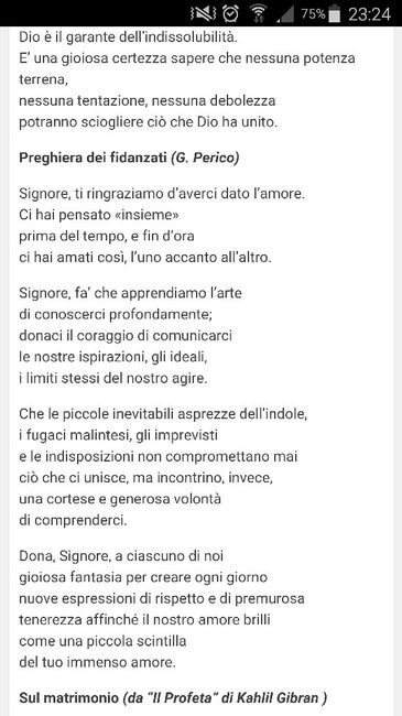 Poesia per libretto messa - 1