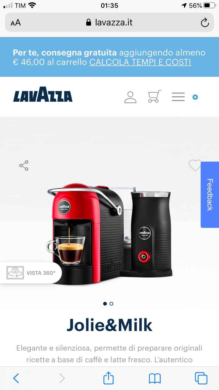 Macchina caffè Lavazza - 1
