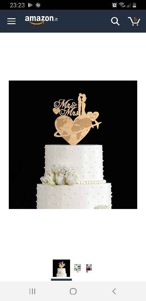Cake topper - 1