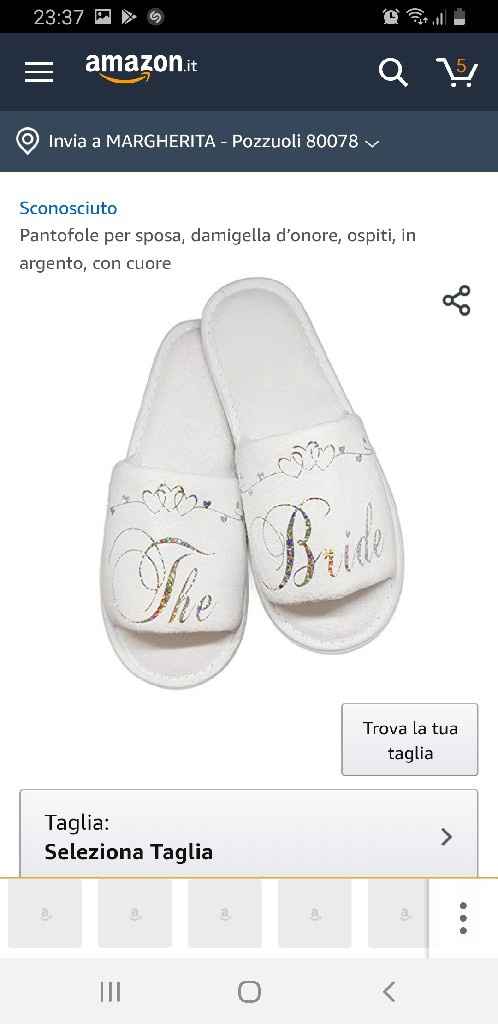 Pantofole mamma sposa - 1