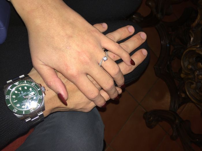 Che tipo di anello hai ricevuto alla proposta? - 1