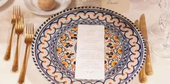 Scelta coordinato e centrotavola - 1