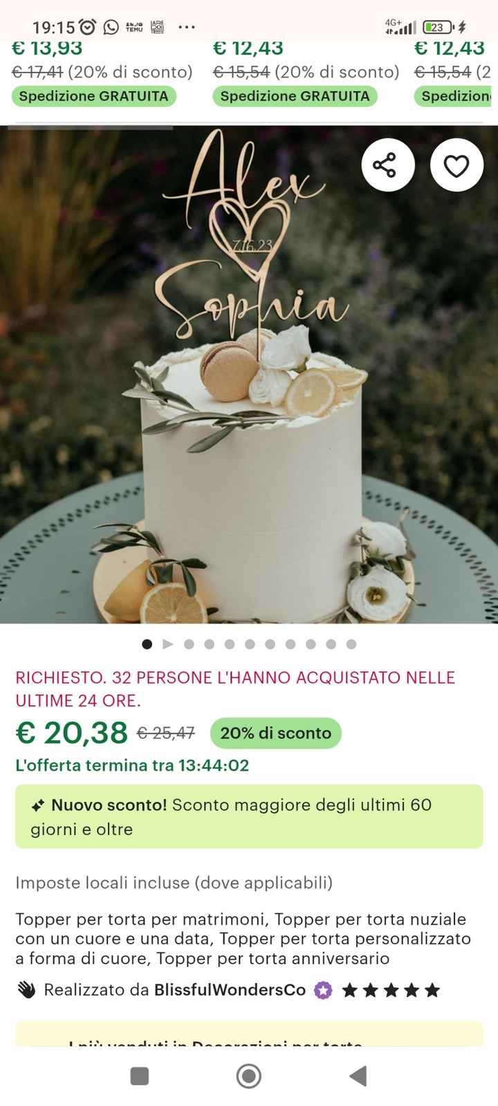 Topper torta nuziale - 1