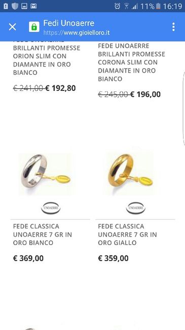 Fede classica da 7 grammi o 5??? - 1