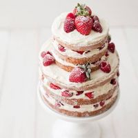 Wedding cake .