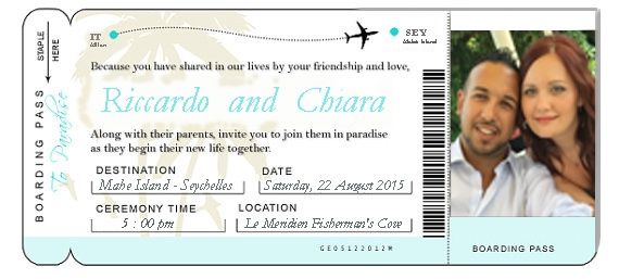 Partecipazioni biglietto aereo - 1