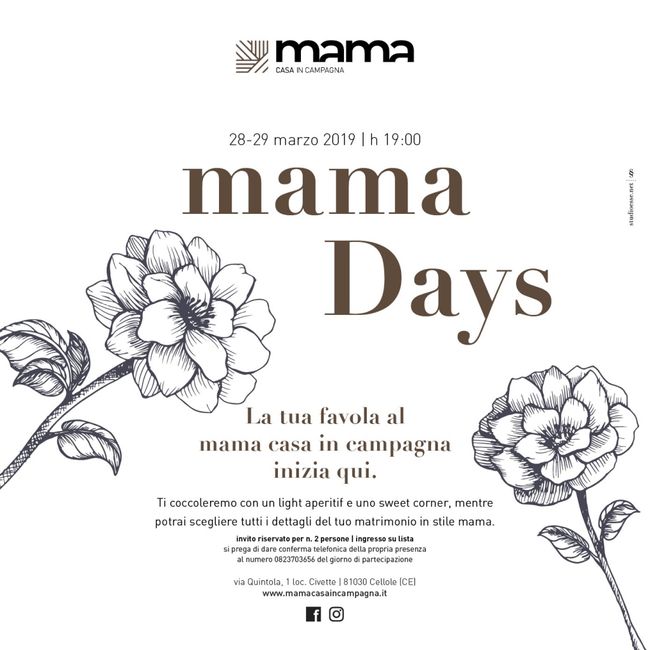 Mama casa in campagna.. Spose 2019 - 1