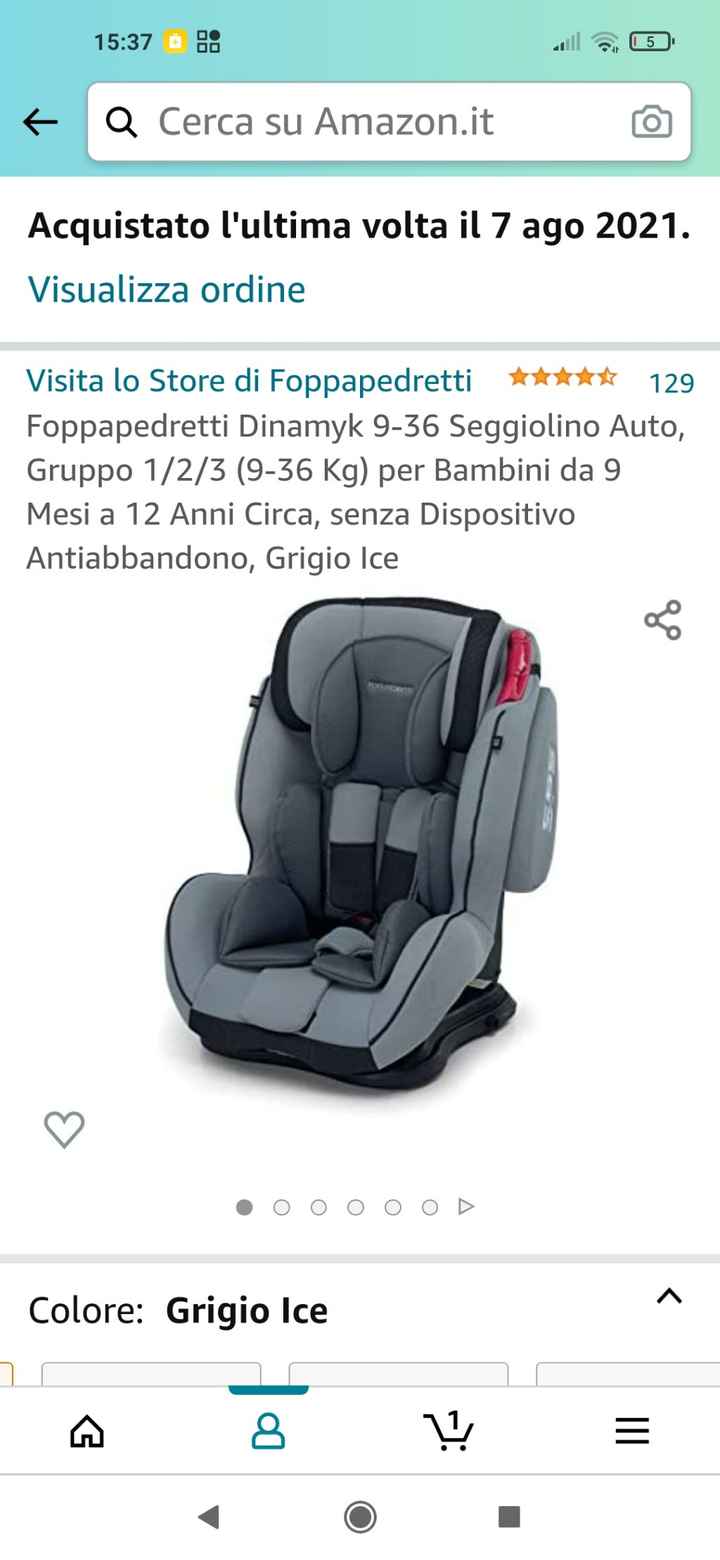 Seggiolino auto 9-36 kg - 1