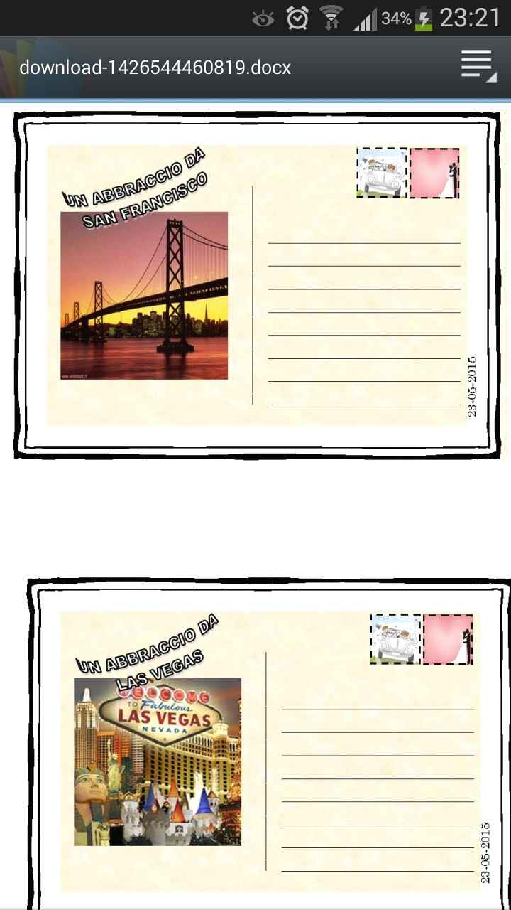 Tableau teme viaggio di nozze - 1