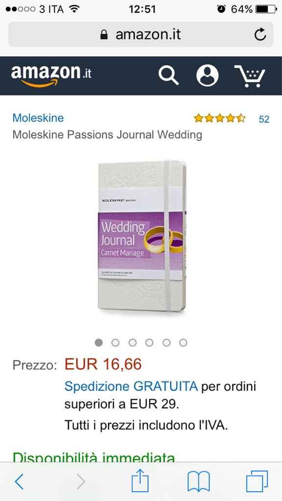 Agenda moleskine wedding journal - 1