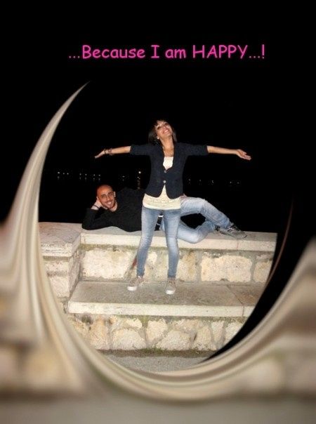 BECAUSE I AM HAPPY!!!