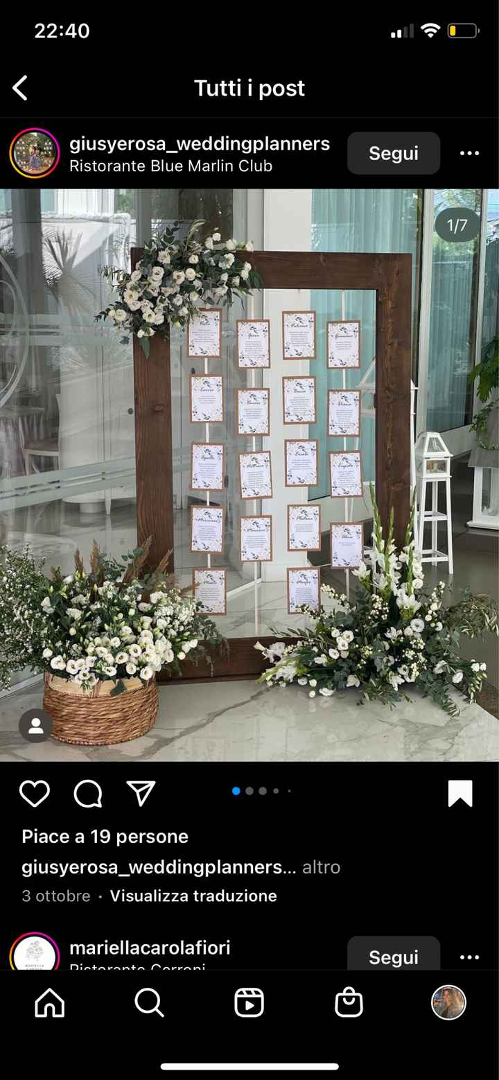 Tableau mariage - 1