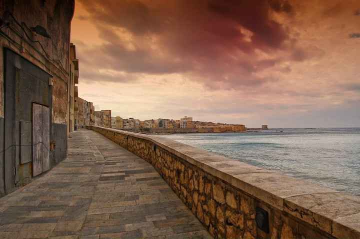 mura tramontana Trapani