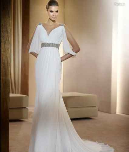 stile impero abito sposa