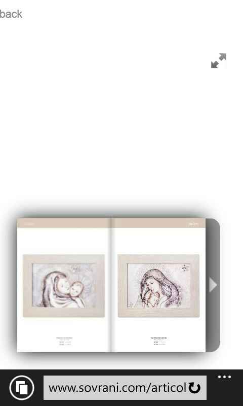 Primi  regali matrimonio - 1