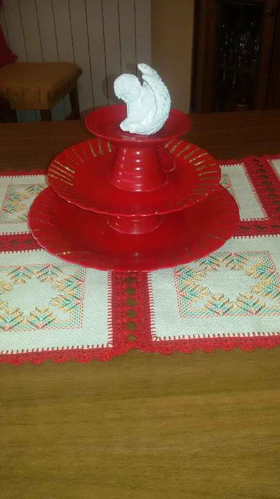 Alzata natalizia fai da me - 1