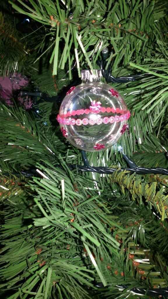 Primo natale insieme alberello con decorazioni fai da me - 6