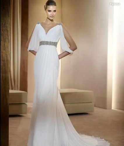 stile impero abito sposa