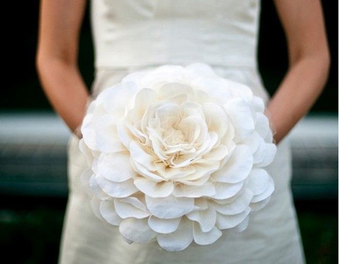 Bouquet fatto di un solo fiore