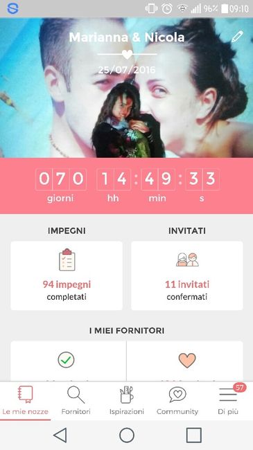 Quanti giorni mancano alle vostre nozze? - 1