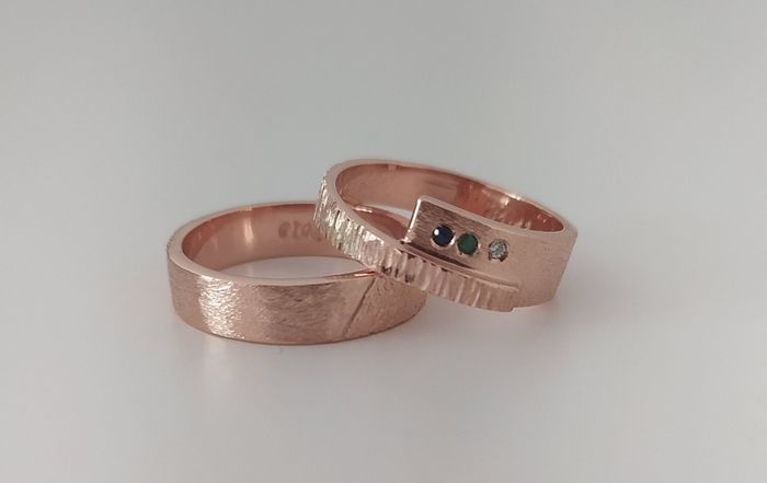 Fedi oro rosa 🥰 4