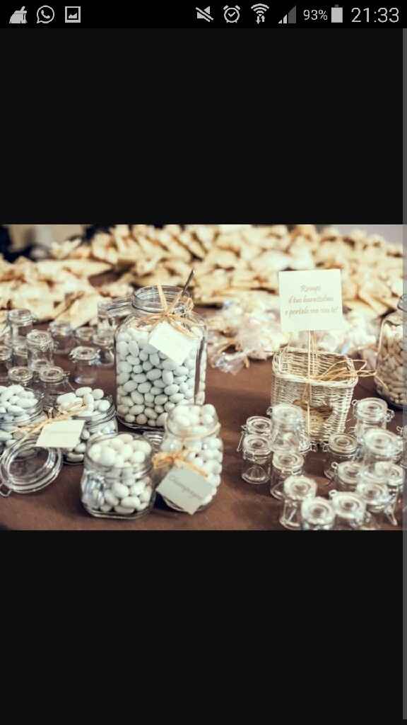 Addobbi tavoli confettata e bomboniere - 2