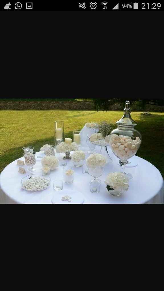 Addobbi tavoli confettata e bomboniere - 7