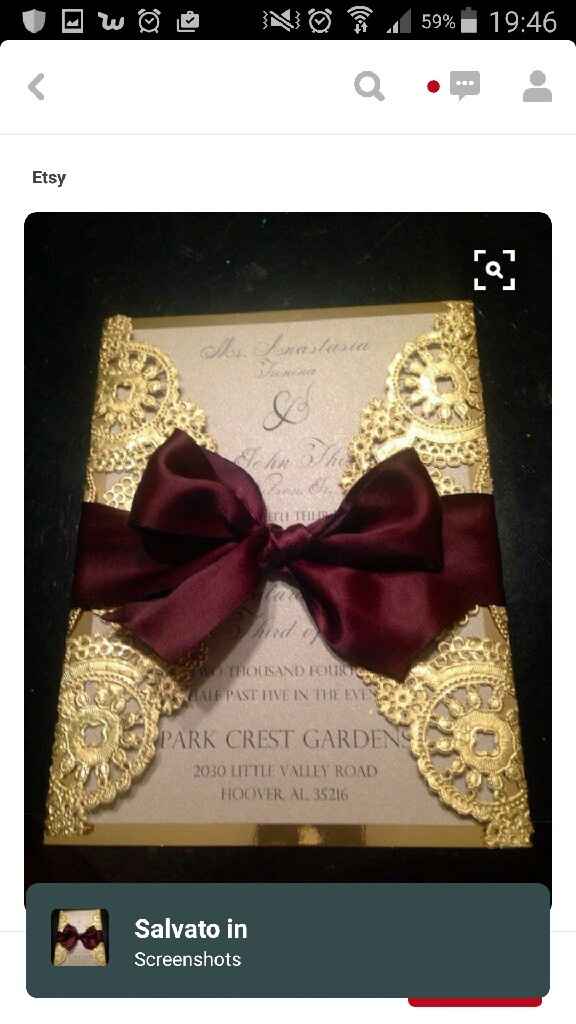 Bordeaux e avorio - 1