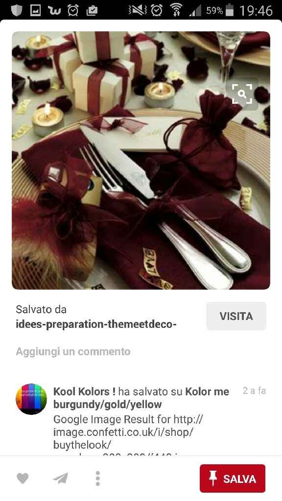 Bordeaux e avorio - 2