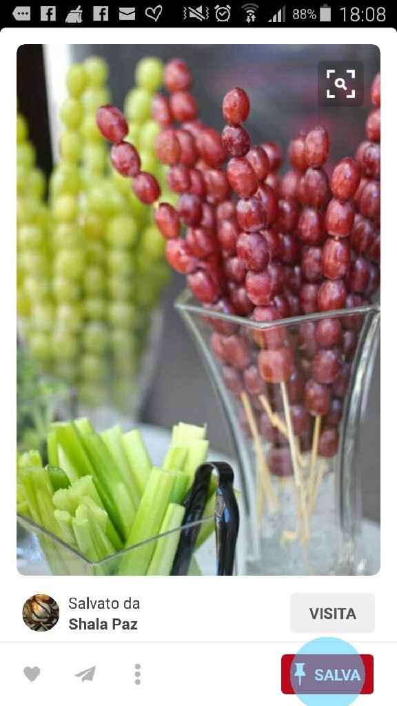 Idee tavolo buffet a casa - 1