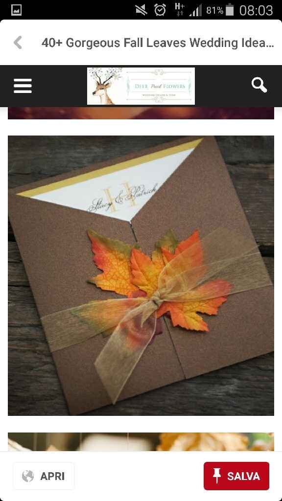 Idee matrimonio autunnale - 9