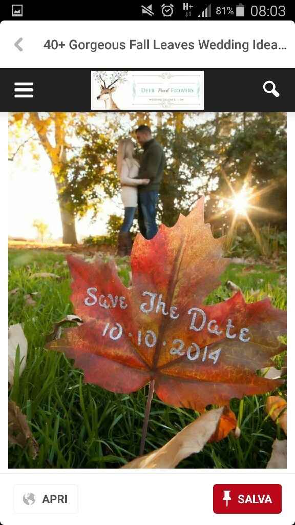 Idee matrimonio autunnale - 19