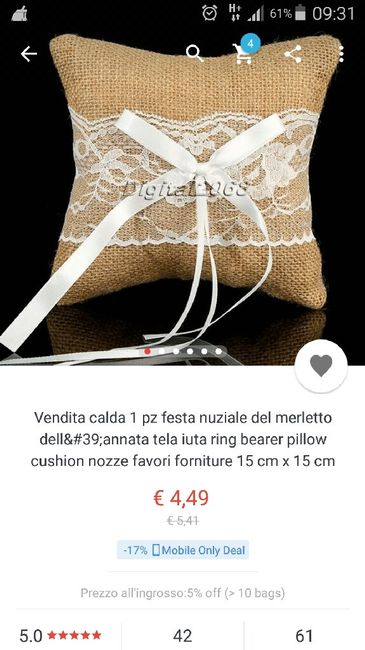 Acquisti online oggettini - 2