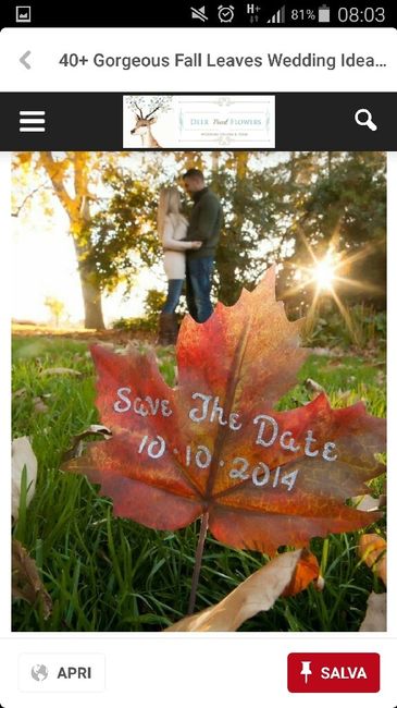 Idee matrimonio autunnale - 19