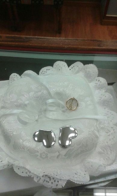 Cuscino porta fedi! - 1