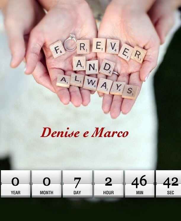 Ultimo countdown ❤️❤️❤️