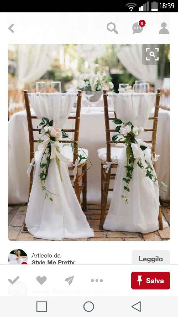 Sedie ricevimento - 1