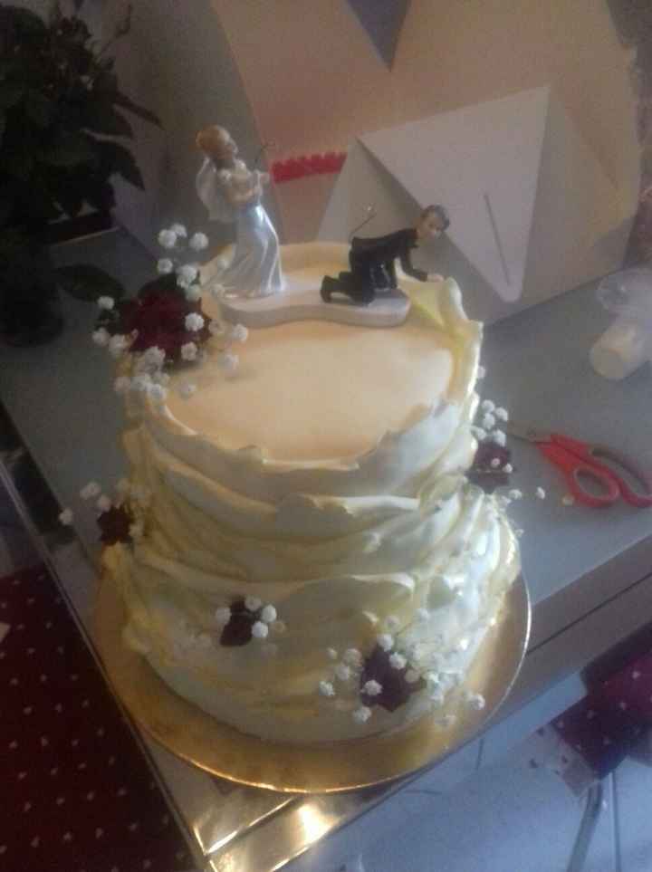 la mia torta fatta da me la notte :) 