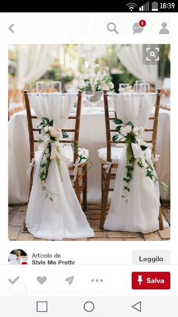 Sedie ricevimento - 1