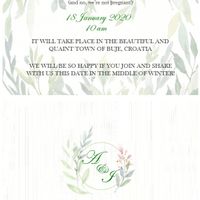 Partecipazioni disegnata per noi - 1