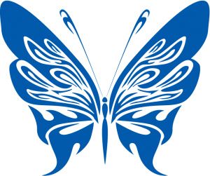 Blue Royal Butterfly