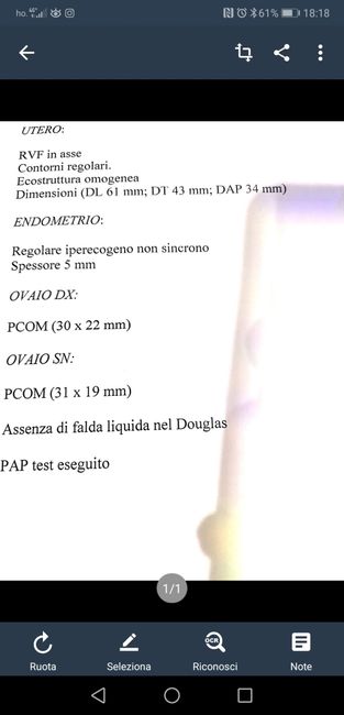 Test ovulazione e ovaie multifollicolari - 1