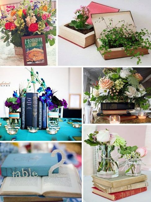 Tema del matrimonio:libri - 2