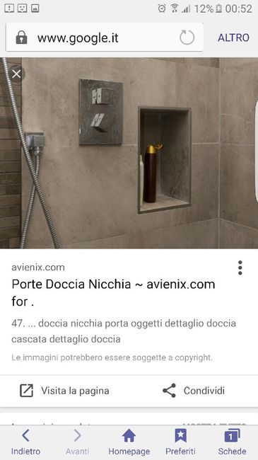 Nicchia nella doccia - 1