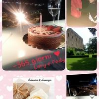 Cosa organizzate per  festeggiare il " - 365 giorni al grande giorno" ? - 1