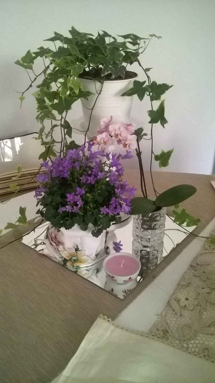 idea tableau/escort card e centrotavola easy e low cost