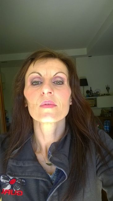 prova trucco  in rosa