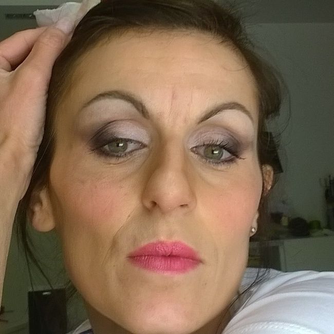 mio primissimo fai da te trucco, da perfezionare 