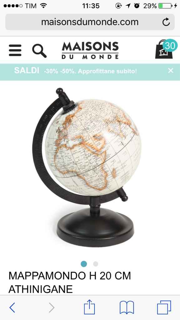 Segnaposto tema viaggio: che ne pensate? - 3