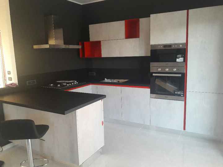 Cucina effetto cemento - 1